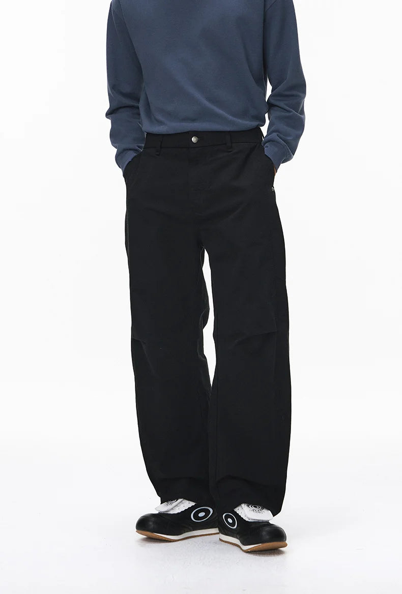 Vintage Deconstructed Curved Cargo Pants