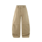 Vintage Deconstructed Curved Cargo Pants