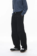Vintage Deconstructed Curved Cargo Pants