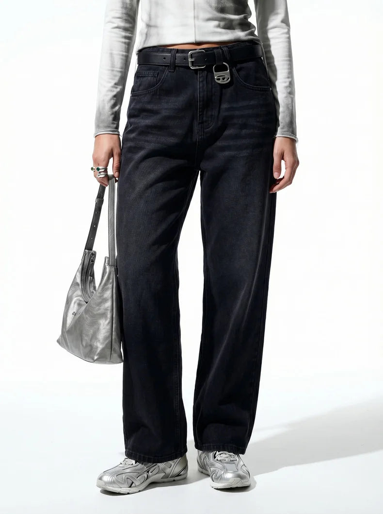 Kestrl Vintage Straight-Leg Denim Jeans