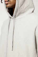 Sweat à capuche unisexe texturé vintage