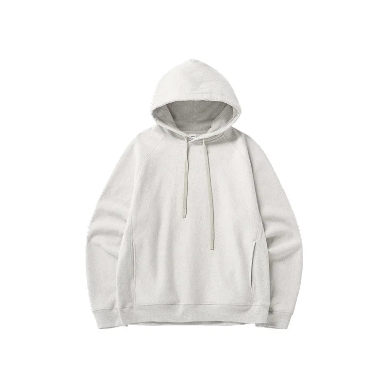 Sweat à capuche unisexe texturé vintage
