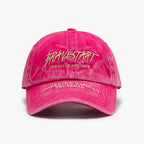 Casquette de baseball brodée de style urbain vieilli