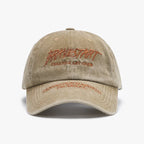 Casquette de baseball brodée de style urbain vieilli