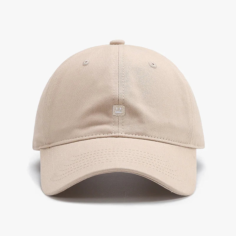 Casquette brodée "Emoji" à couronne souple délavée