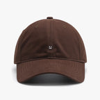 Casquette brodée "Emoji" à couronne souple délavée